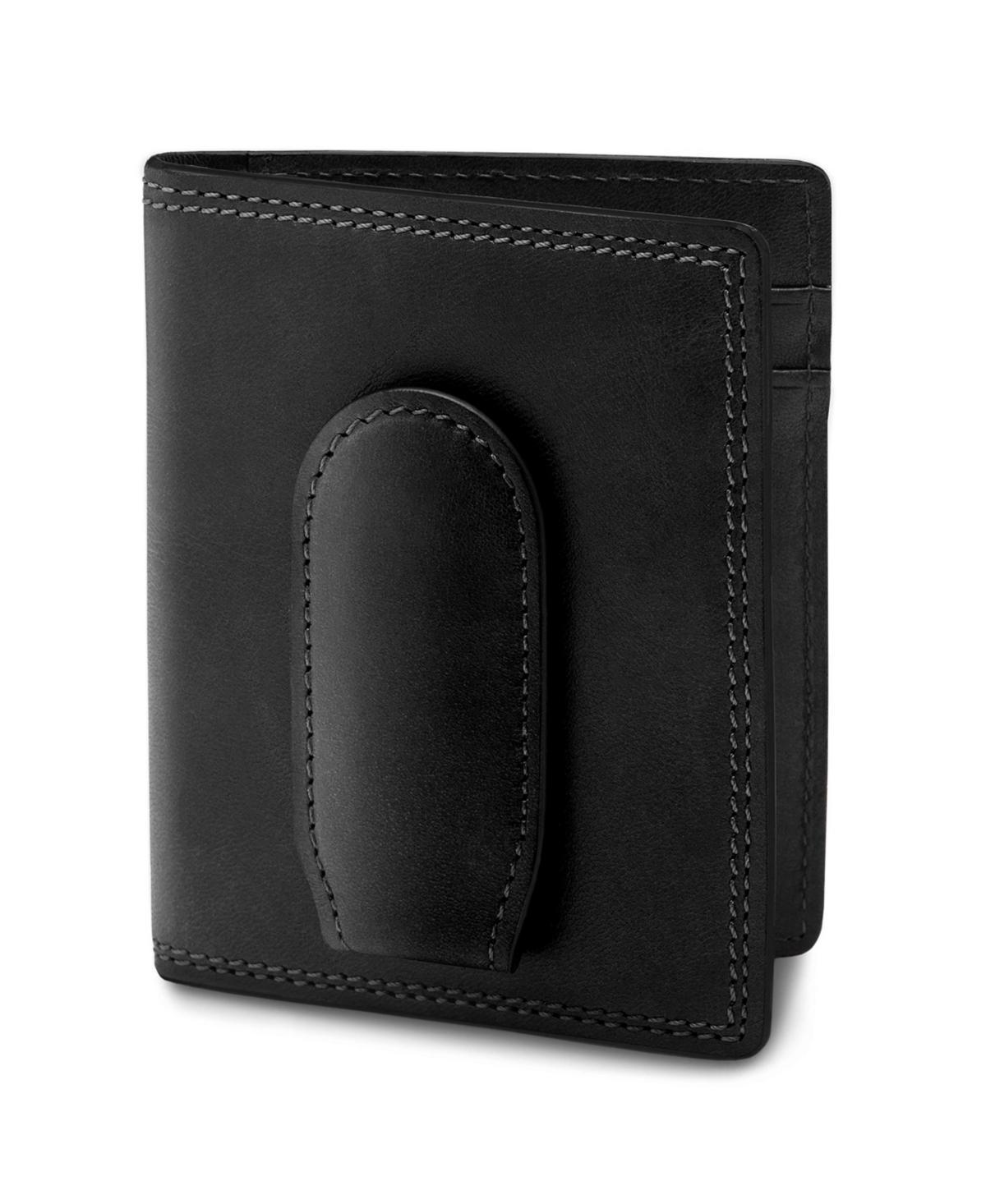 Bosca Deluxe Leather Front Pocket Wallet Product Image