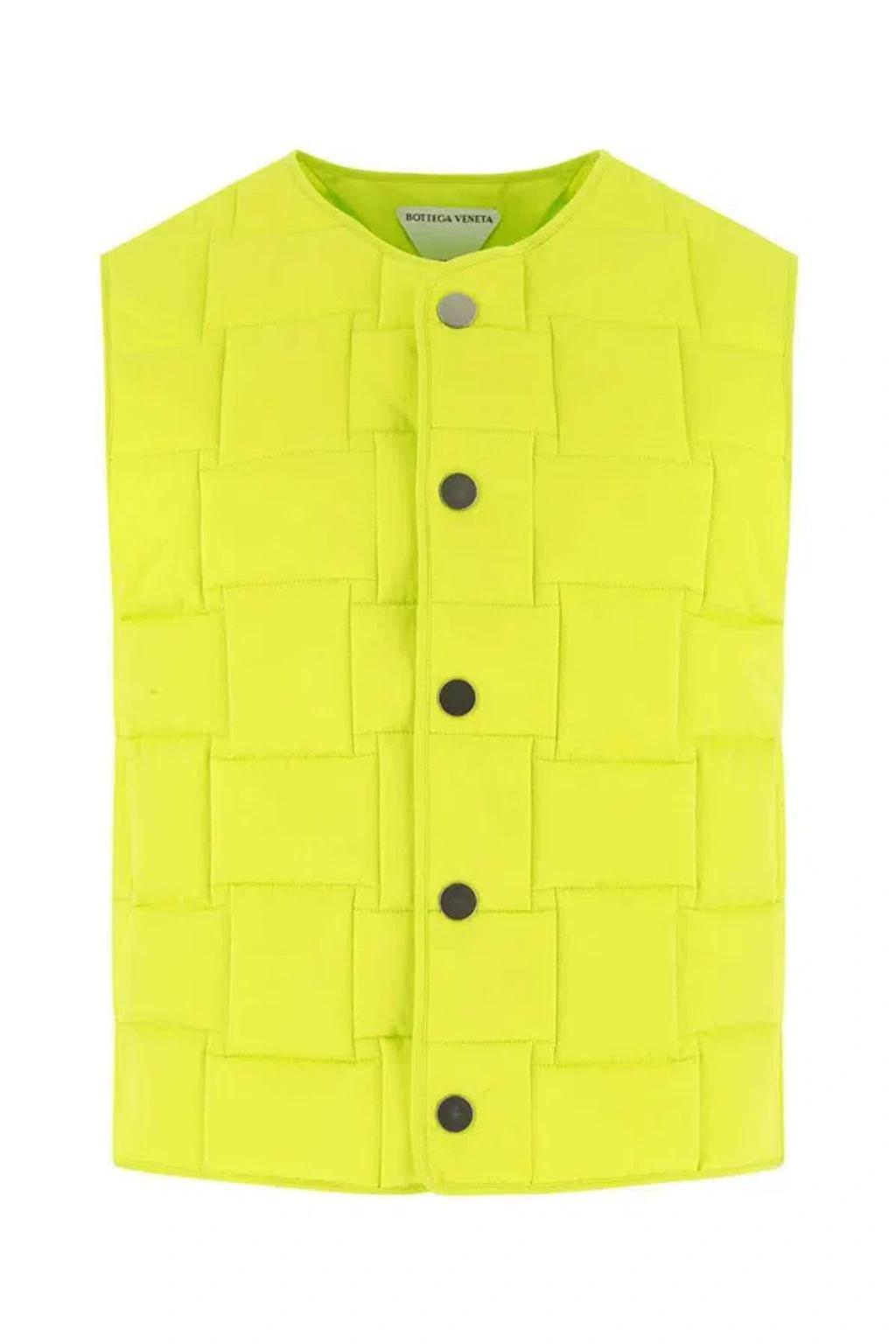 Jackets And Vests In Green Product Image