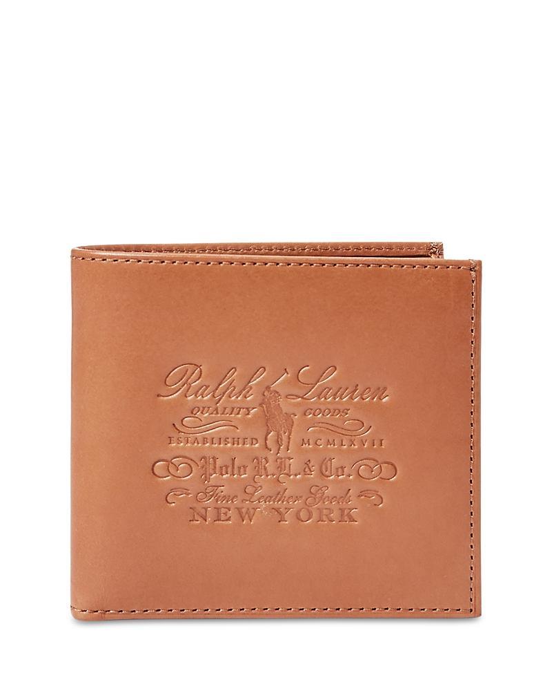 Mens Heritage Leather Bifold Wallet Product Image