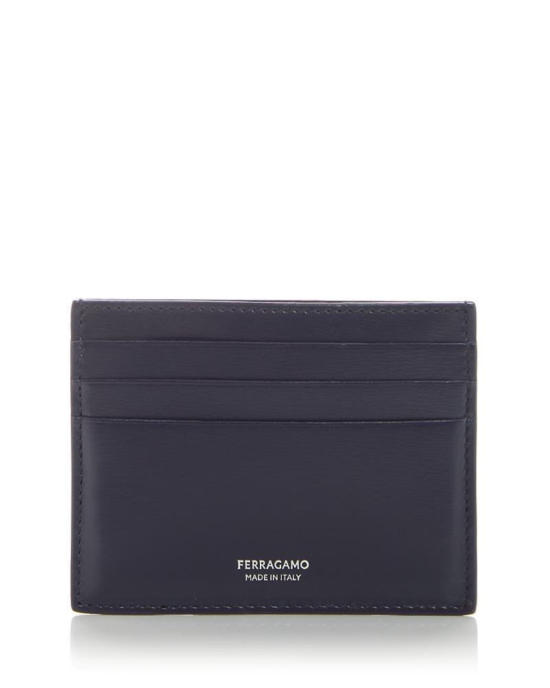 Ferragamo Mens Leather Card Case Product Image