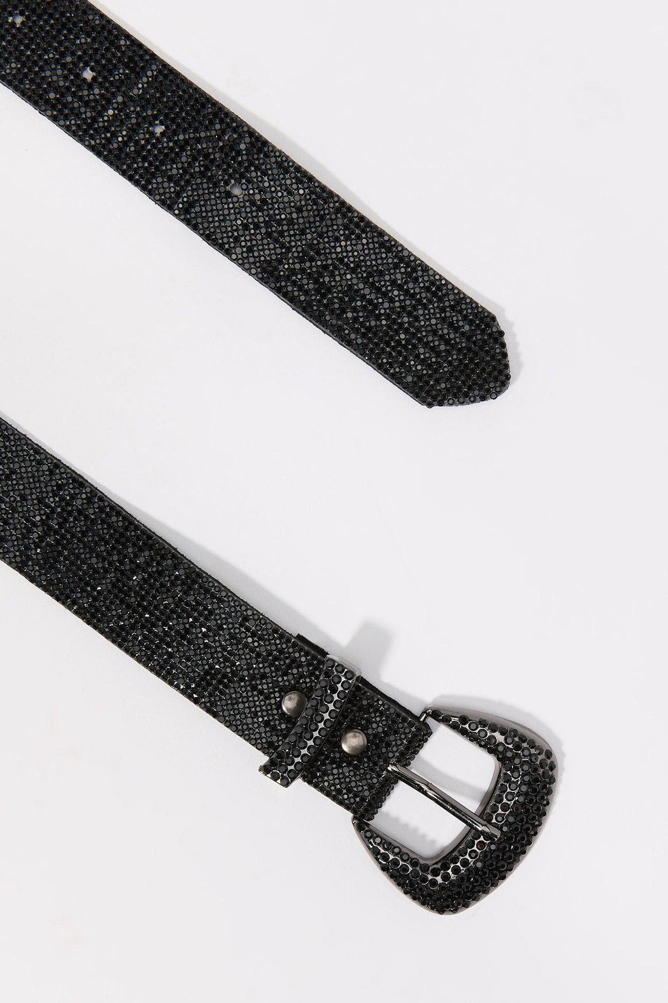 Rhinestone Western Buckle Belt Female Product Image