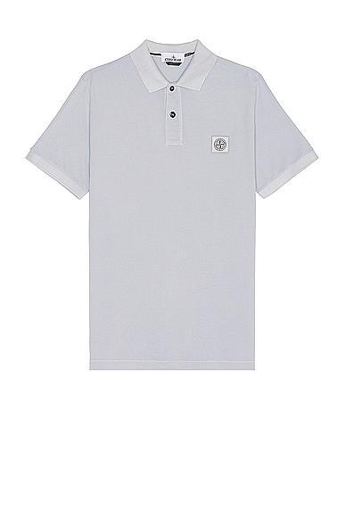 Stone Island Polo in Blue Product Image