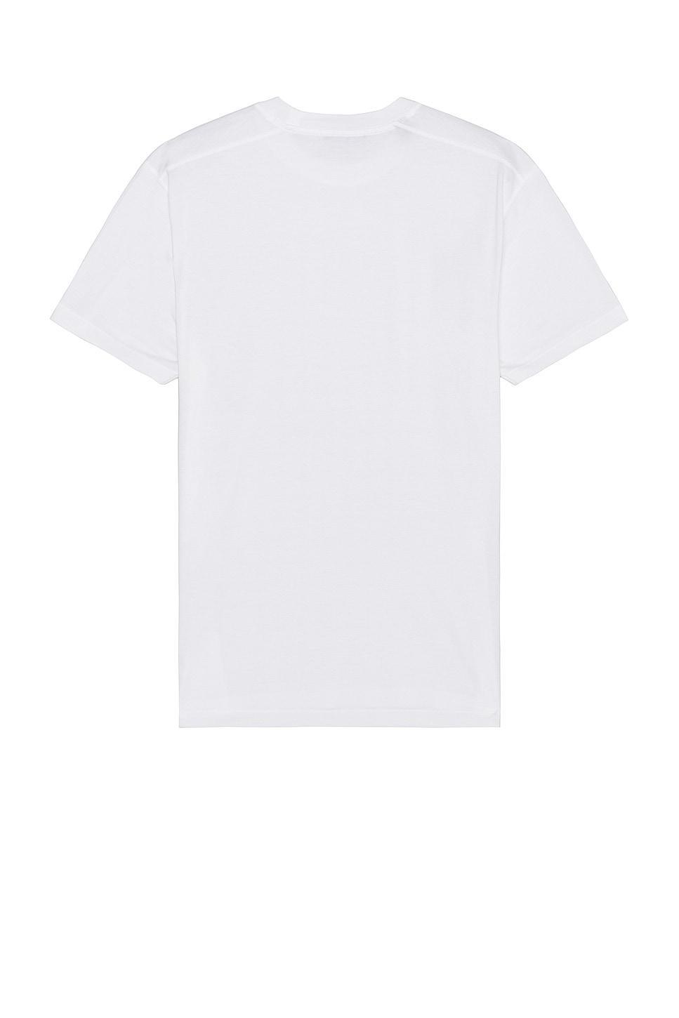 TOM FORD Lyocell Cotton Short Sleeve Tee in Chocolate Product Image