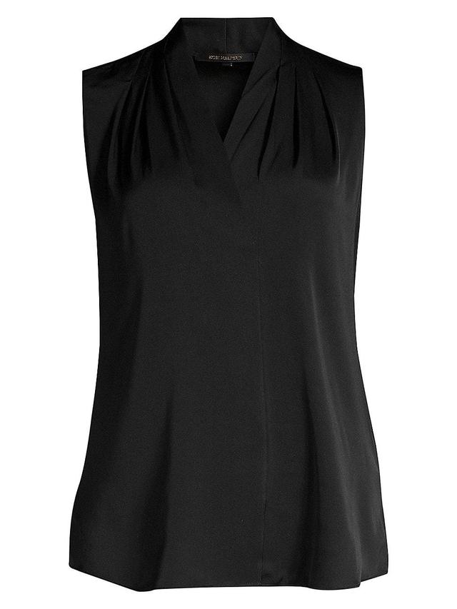 Mila Silk-Stretch Sleeveless Top Product Image