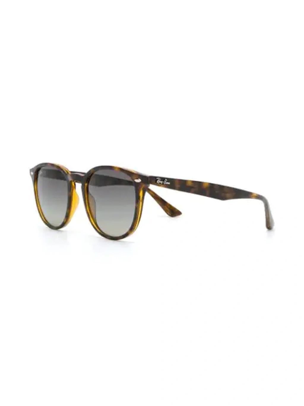 RAY BAN Square Frame Sunglasses In Brown Product Image