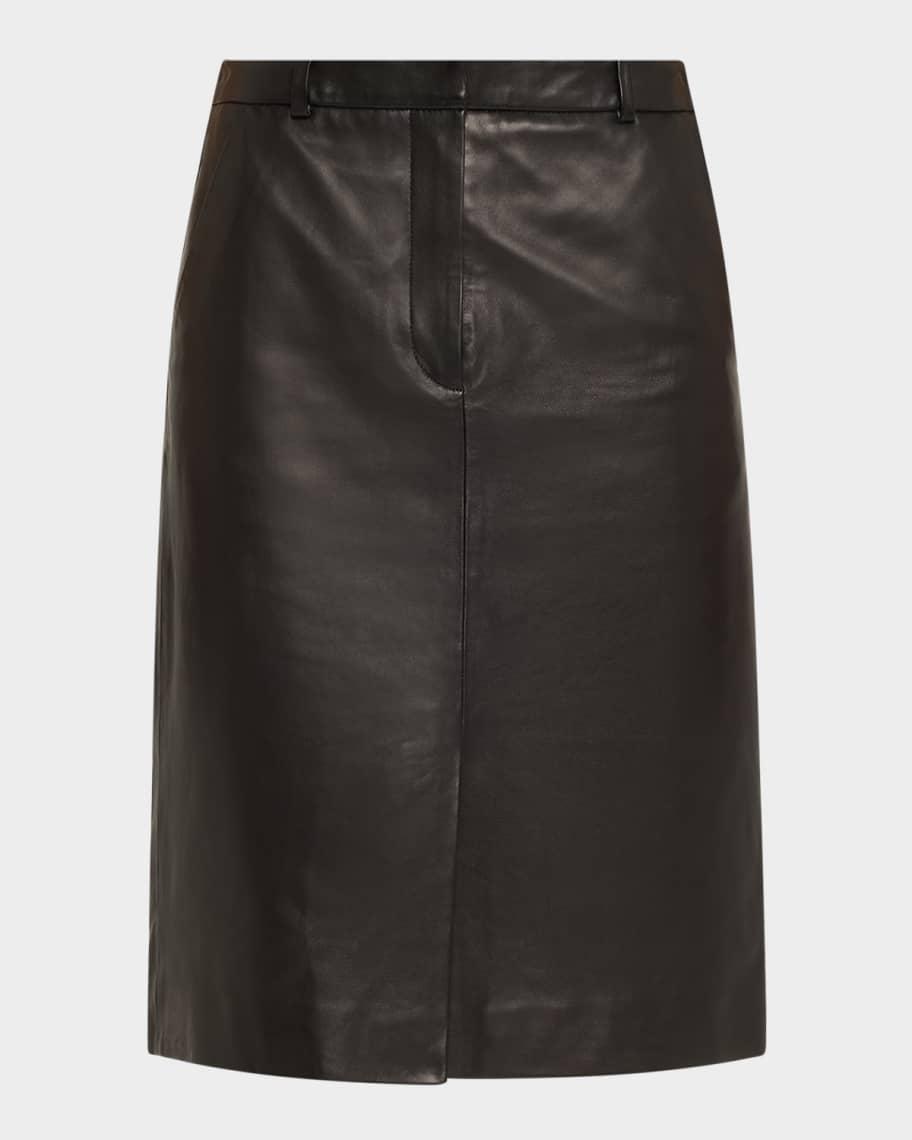 Maxine Leather Skirt product image