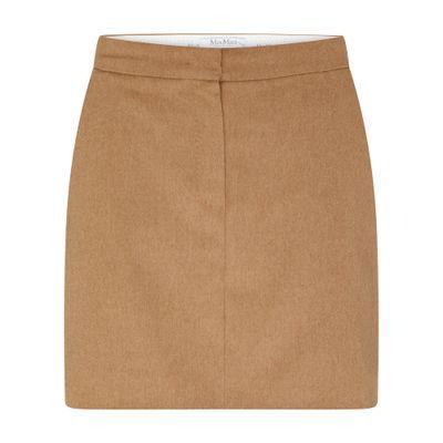 Ancella Mini Skirt In Beige product image