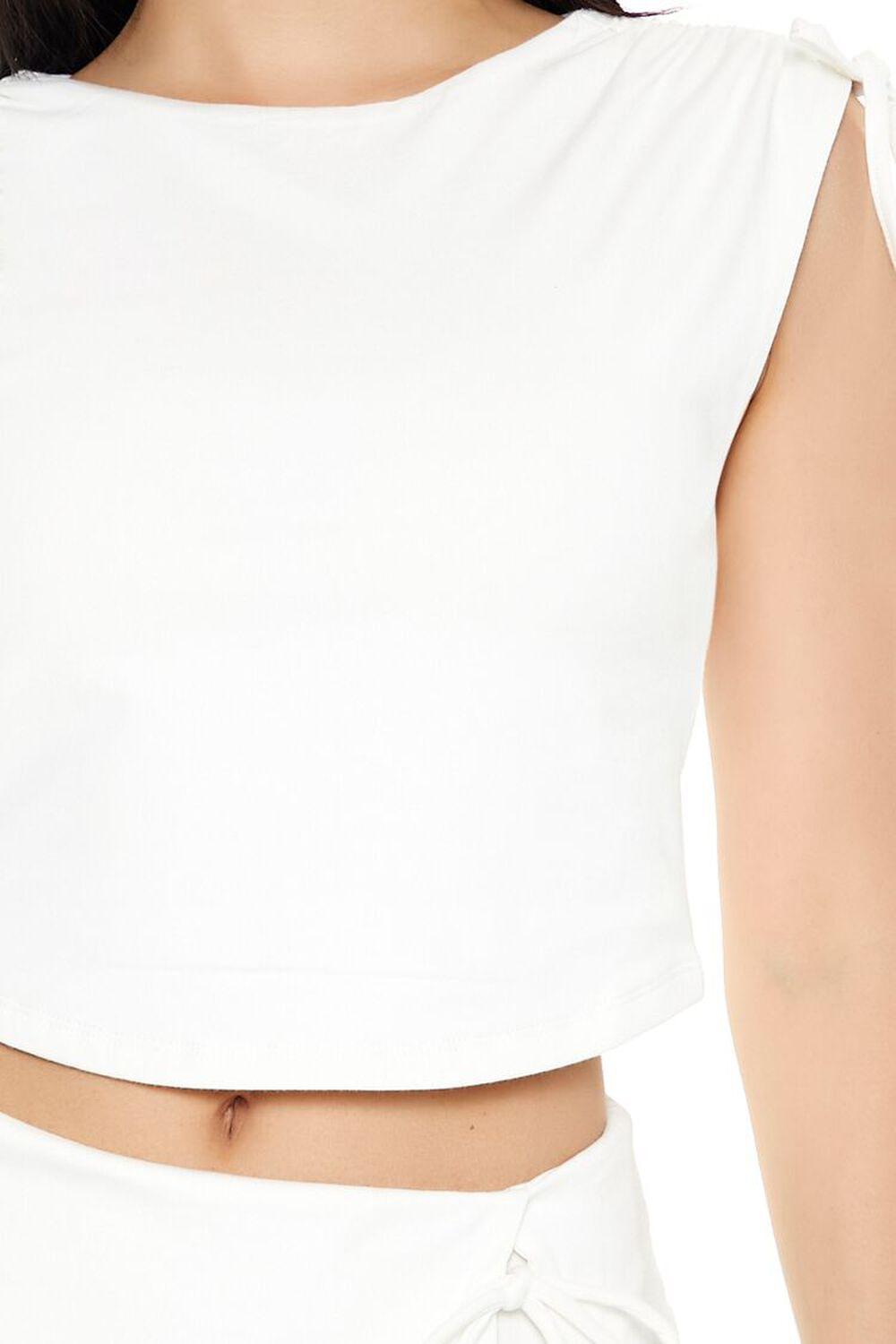 Sleeveless Drawstring Crop Top | Forever 21 Product Image