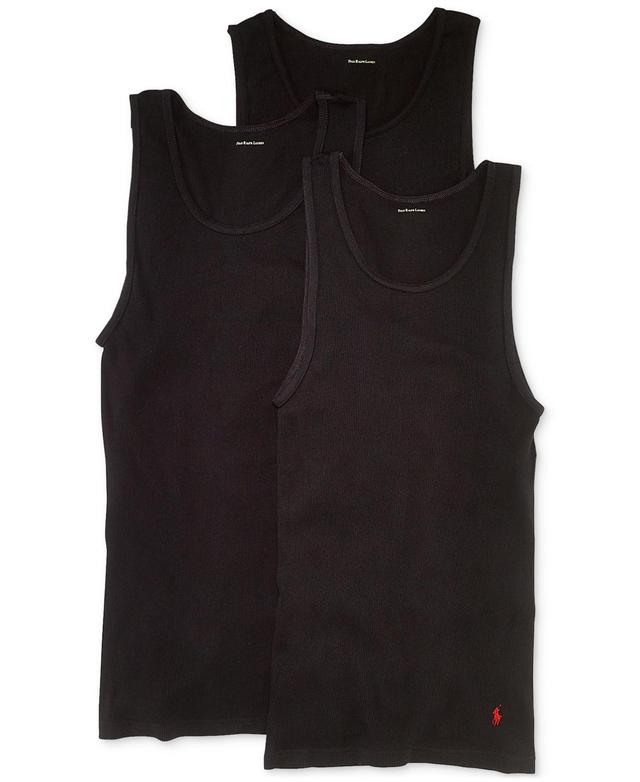 Polo Ralph Lauren Mens Classic-Fit Tank Top, 3-Pack - Andover / Madison Product Image