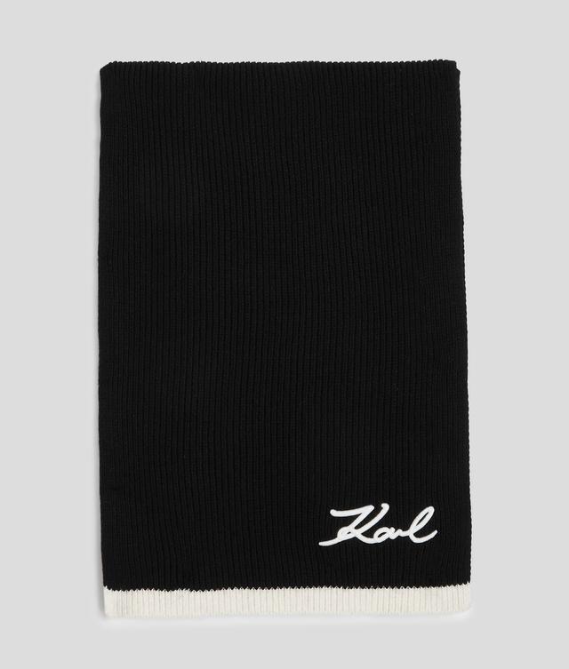 K/SIGNATURE KNIT SCARF Product Image