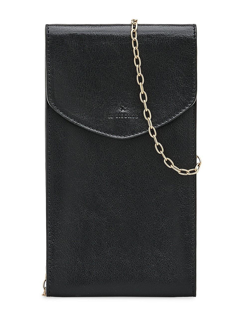 Womens Bigallo Metallic Leather Phone Pouch Product Image