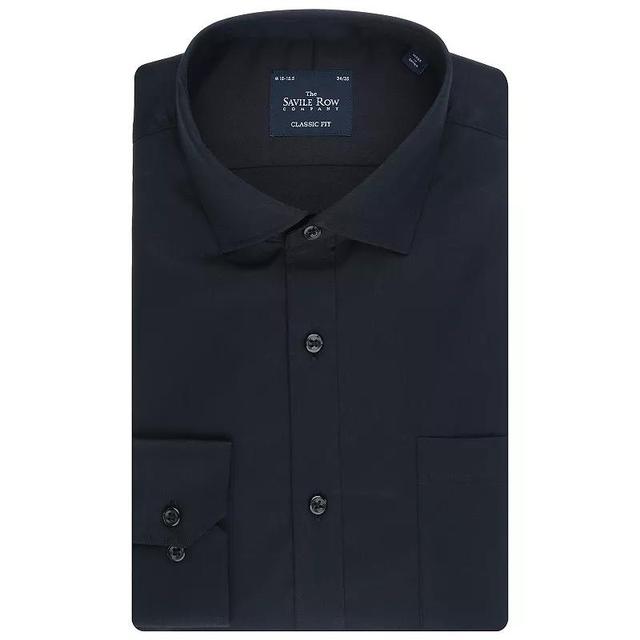 Mens Savile Row Classic Fit Sateen Dress Shirt Product Image