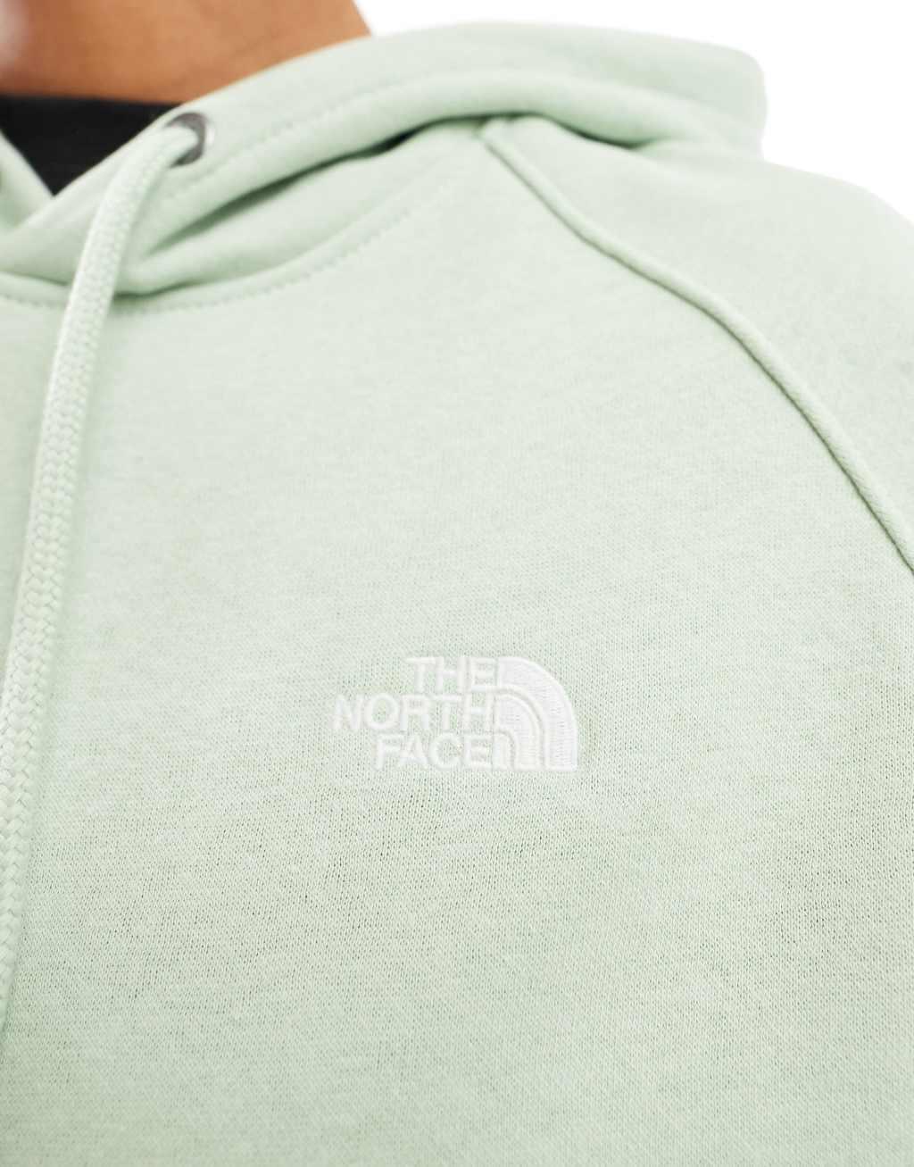 The North Face Evolution pullover fleece hoodie in sage green Product Image