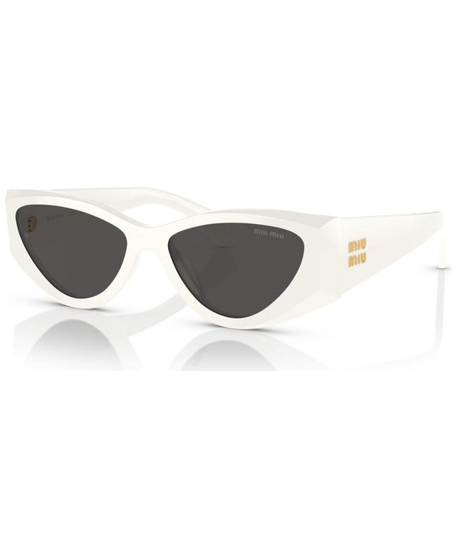 Miu Miu Women's Mu 06Ys Sunglasses, Grey, Medium Product Image