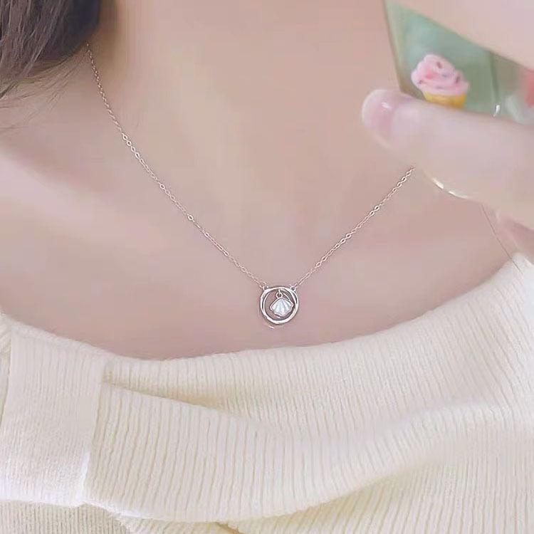 Shell Pendant Alloy Necklace Product Image