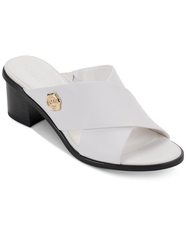 Karl Lagerfeld Paris Womens Henryk Crisscross Sandals Product Image