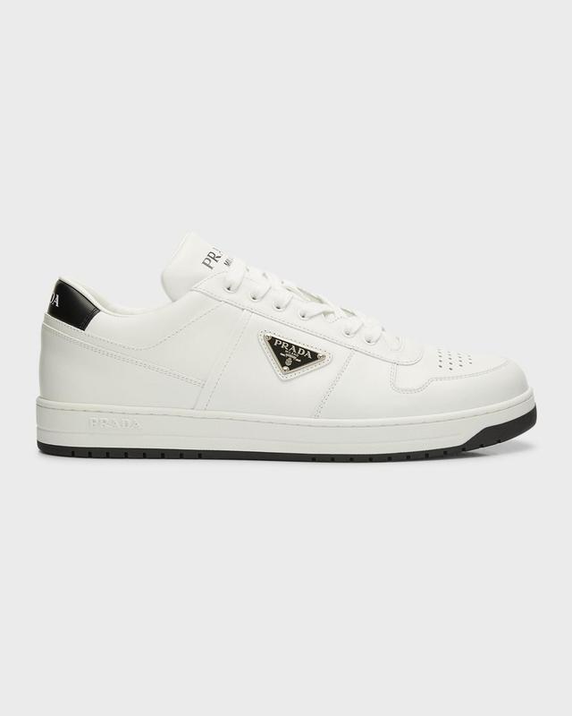 Mens Downtown Low-Top Leather Sneakers Product Image