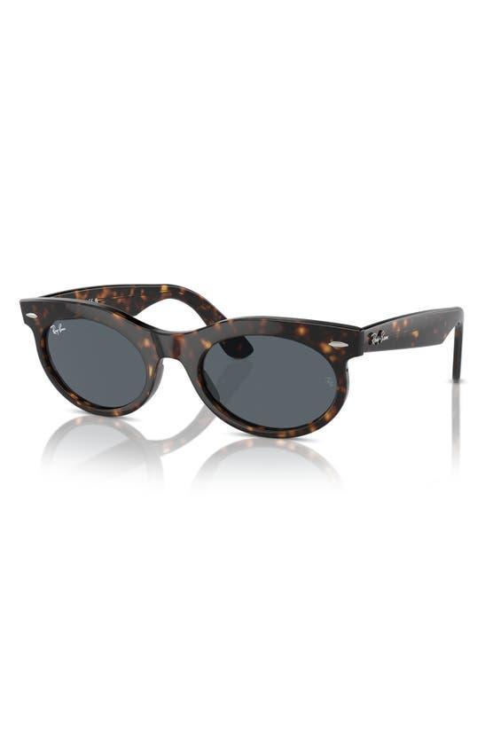 RAY BAN Wayfarer 53mm Oval Sunglasses In Havana Product Image