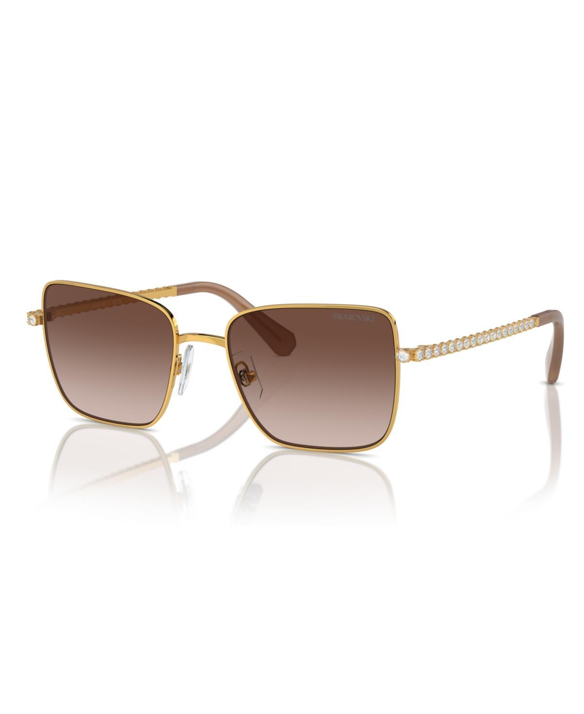 Womens Swarovski SK7015 Polarized Oval Sunglasses Product Image