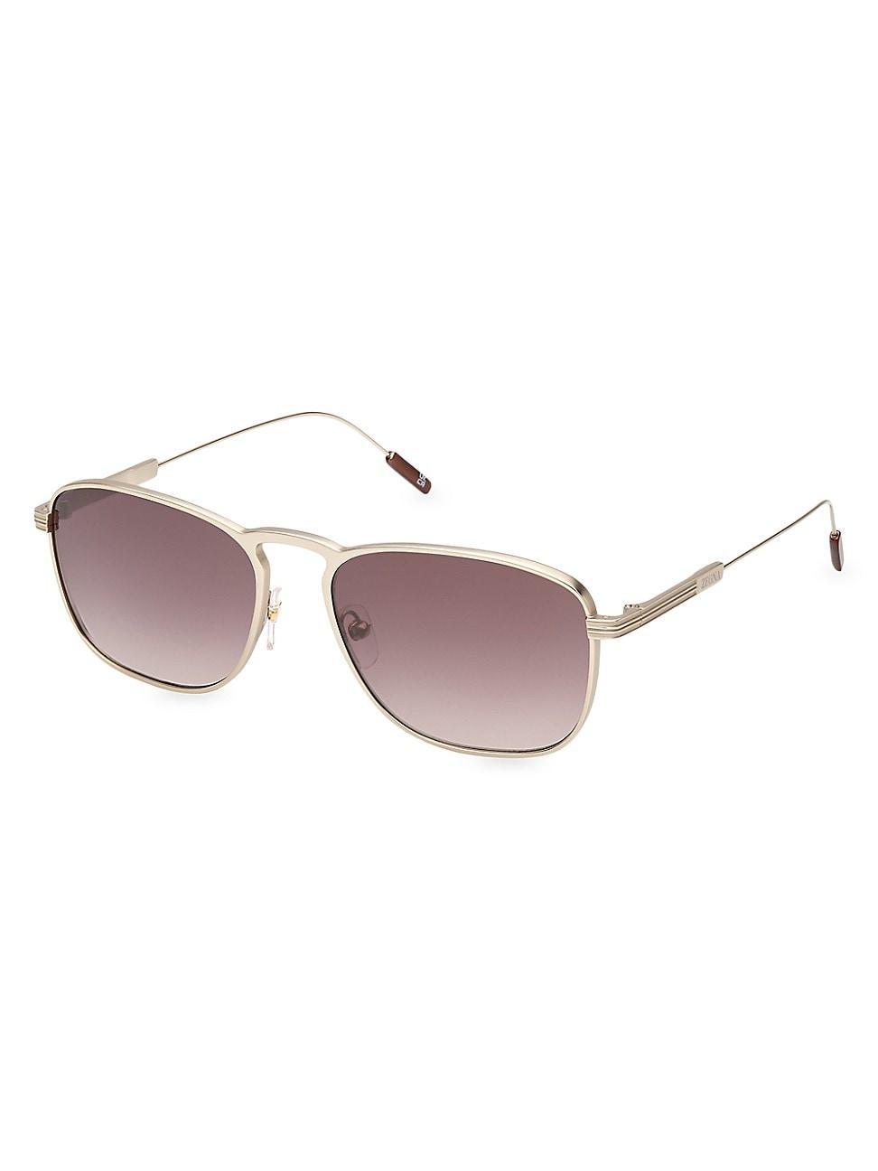 Mens Metal Round Sunglasses Product Image