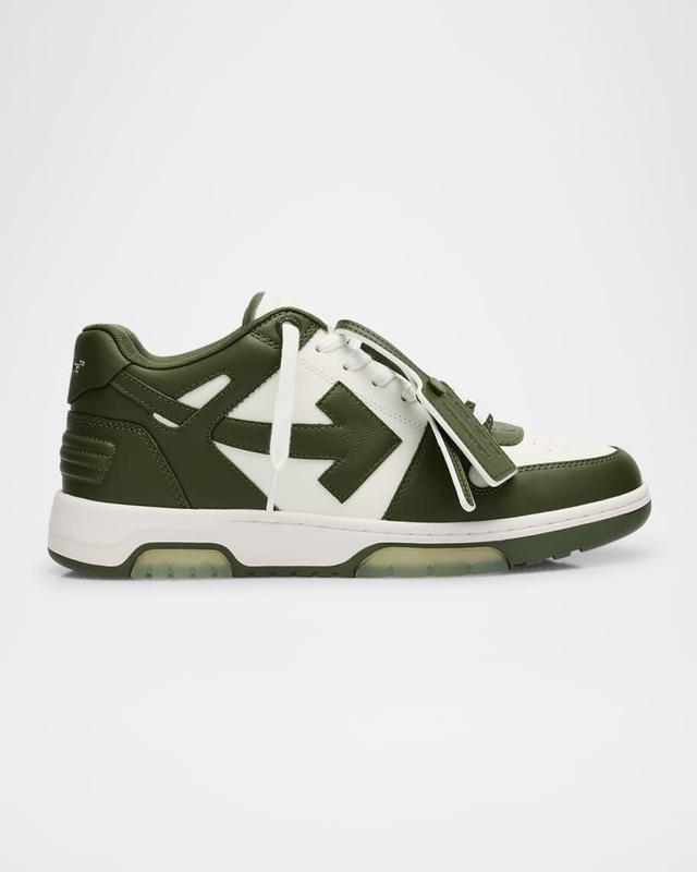 Mens Out Of Office Leather Low-Top Sneakers Product Image