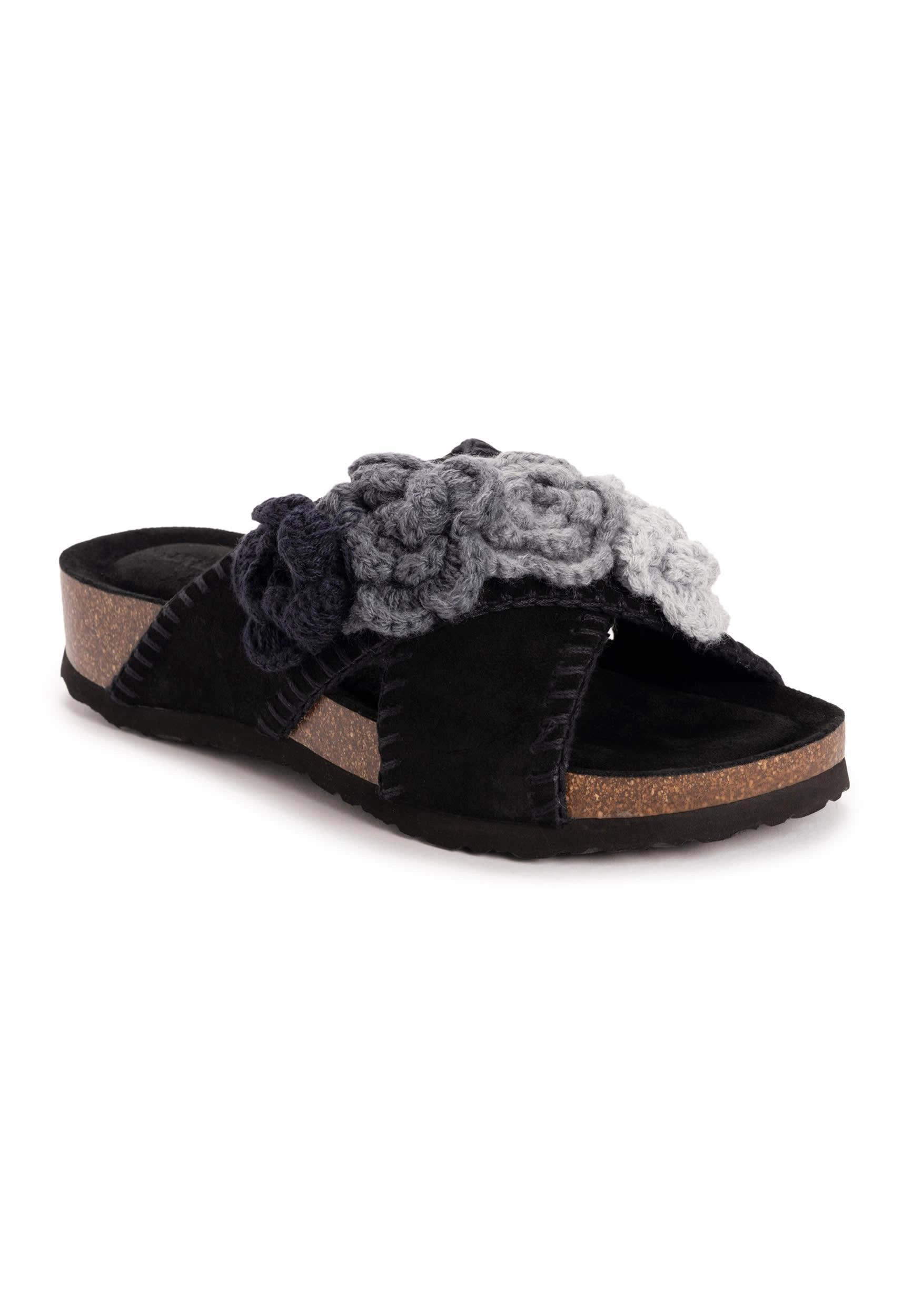 MUK LUKS Womens Penelope Cross Strap Sandal Product Image