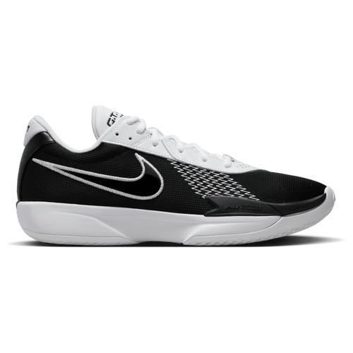 Nike Mens Nike Air Zoom G.T. Cut Academy - Mens Basketball Shoes Black/White/Grey Product Image