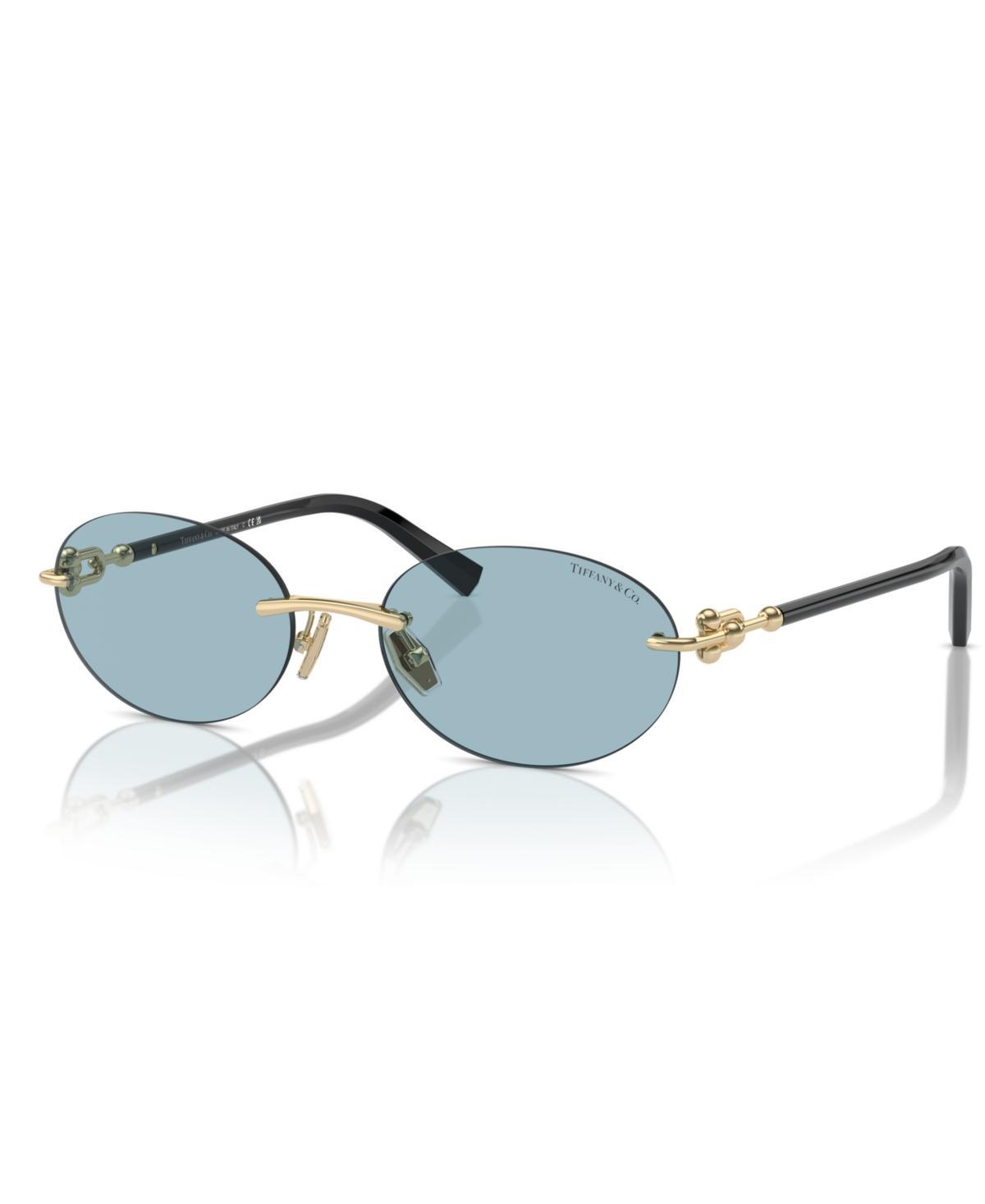 Tiffany & Co. Womens Sunglasses, Tf3104D - Pale Gold Product Image