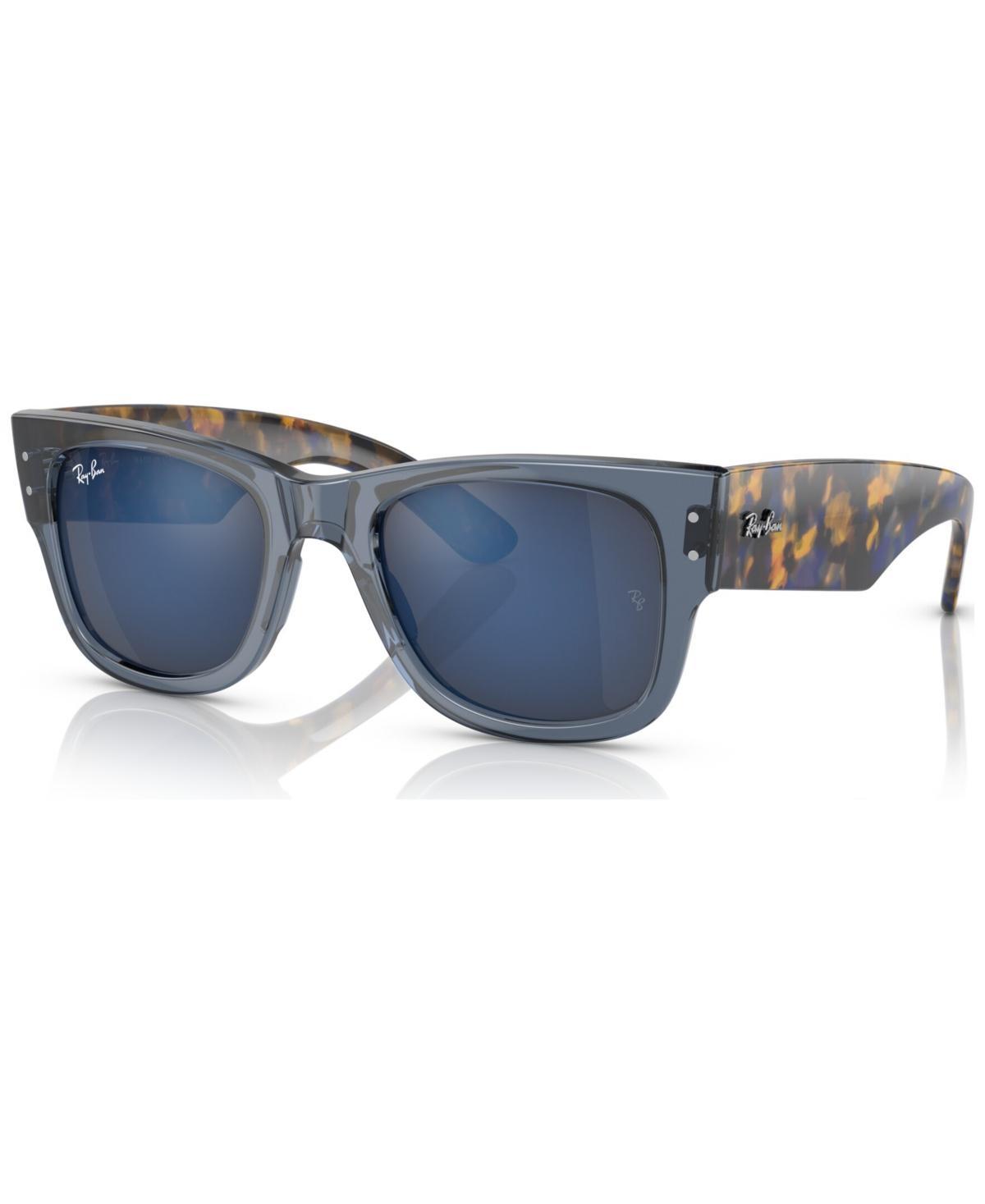 DOLCE & GABBANA Dolce And Gabbana Dark Grey Rectangular Ladies Sunglasses Dg6187 309487 53 In Blue Product Image