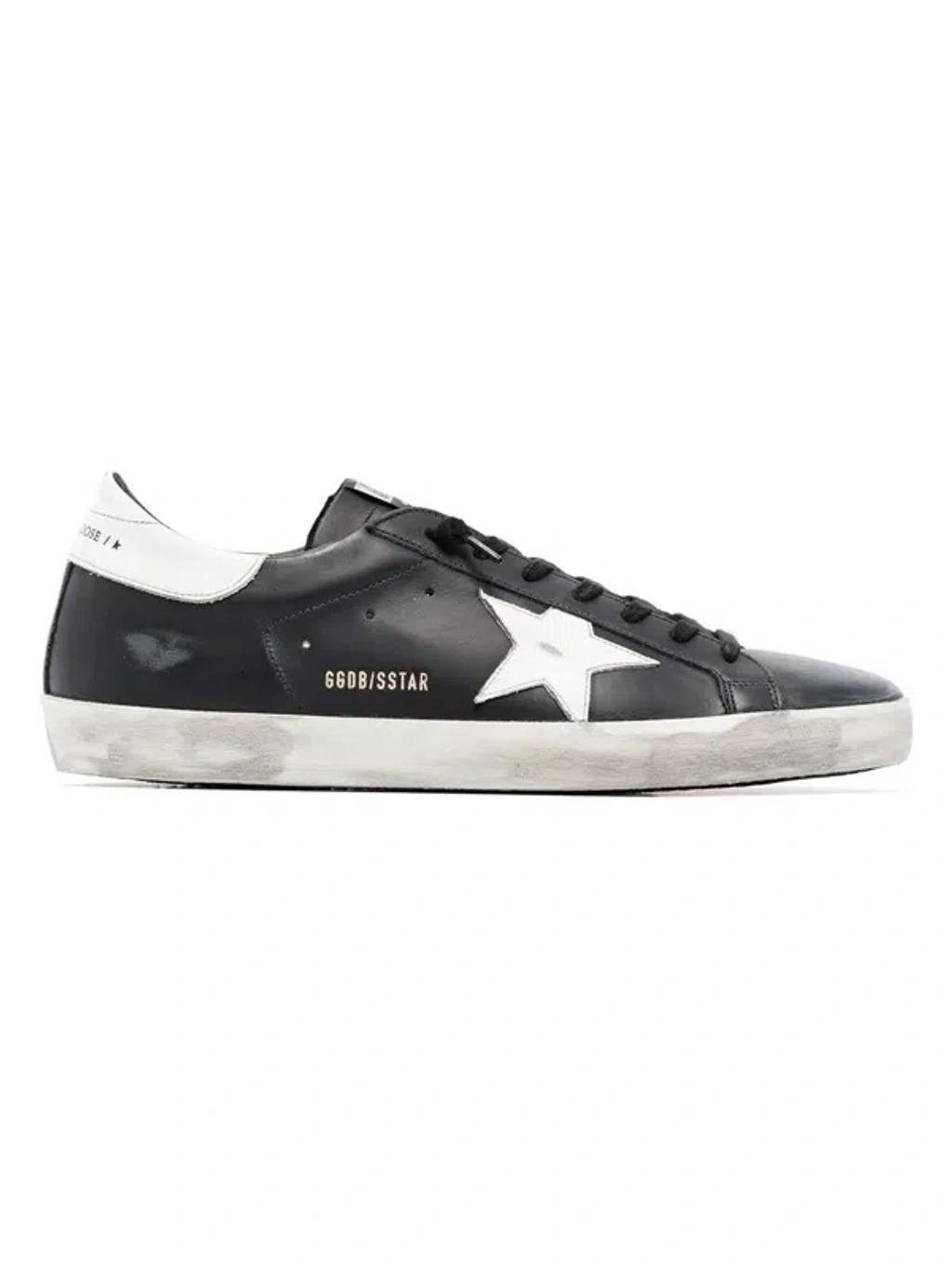 GOLDEN GOOSE Super-star Sneaker In Black Product Image