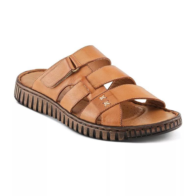 Spring Step Olly Womens Leather Slide Sandals Product Image