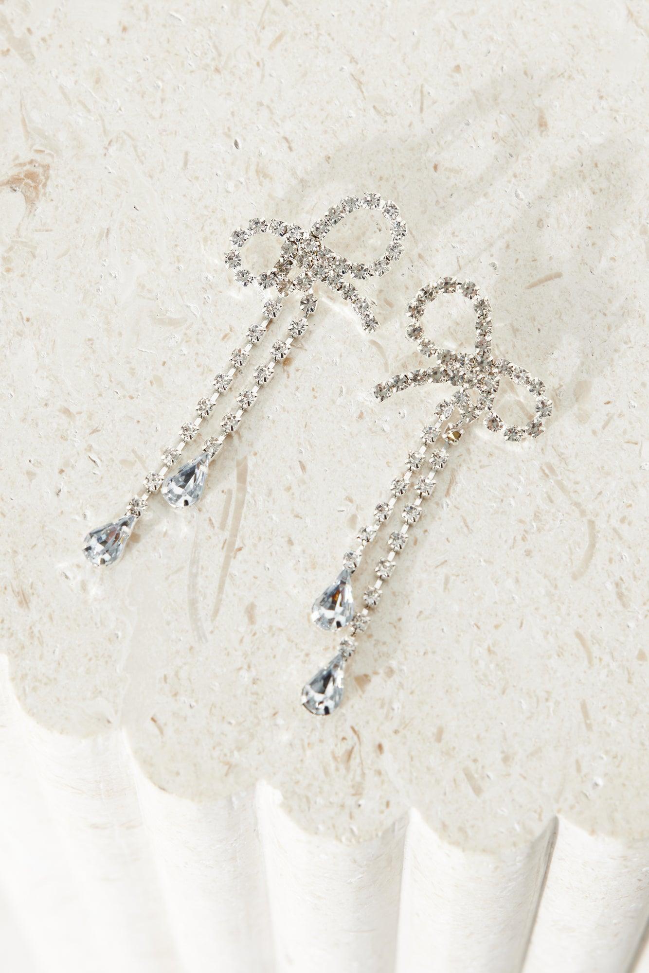 Her Statement Earrings Silver Product Image