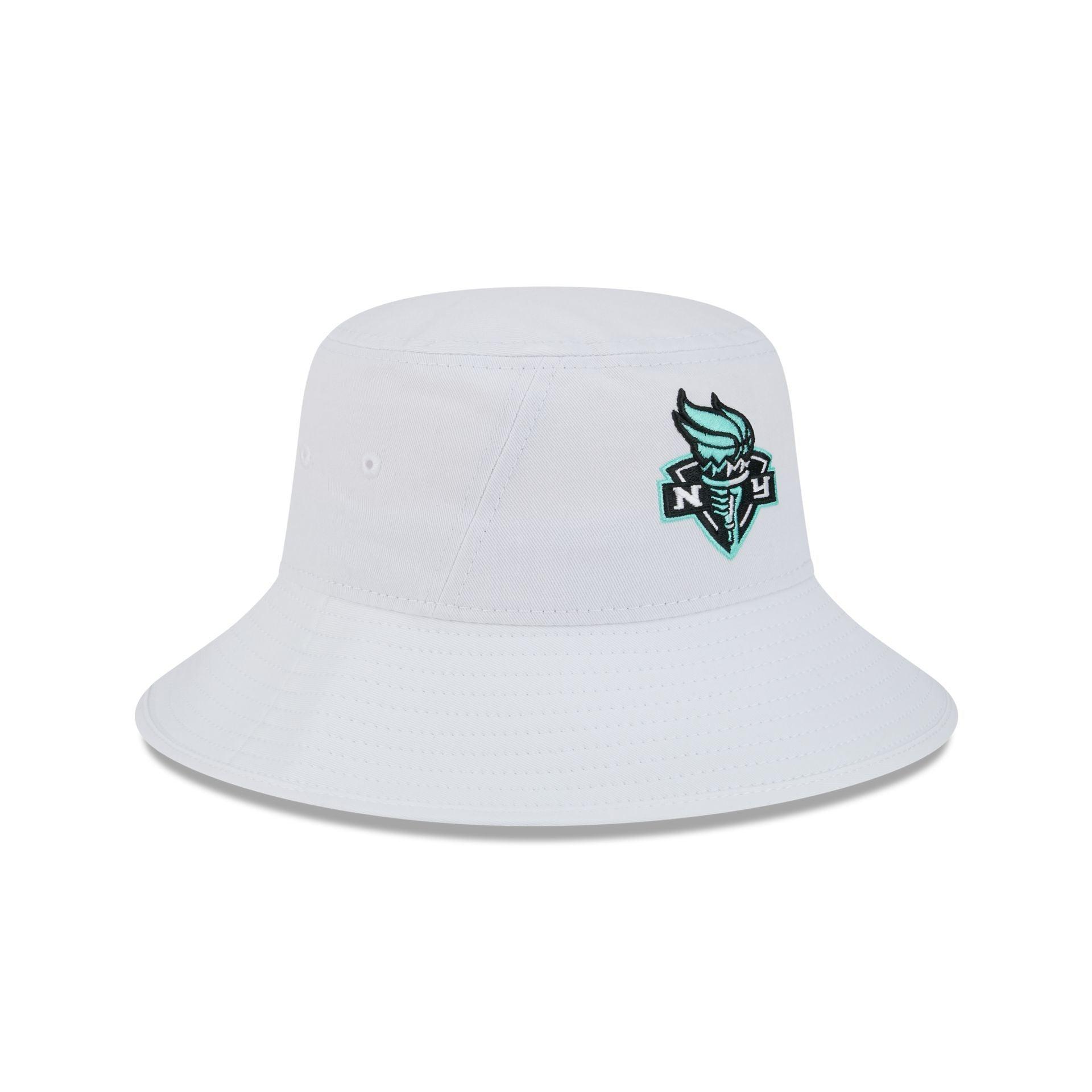 New York Liberty Optic White Bucket Hat Male Product Image