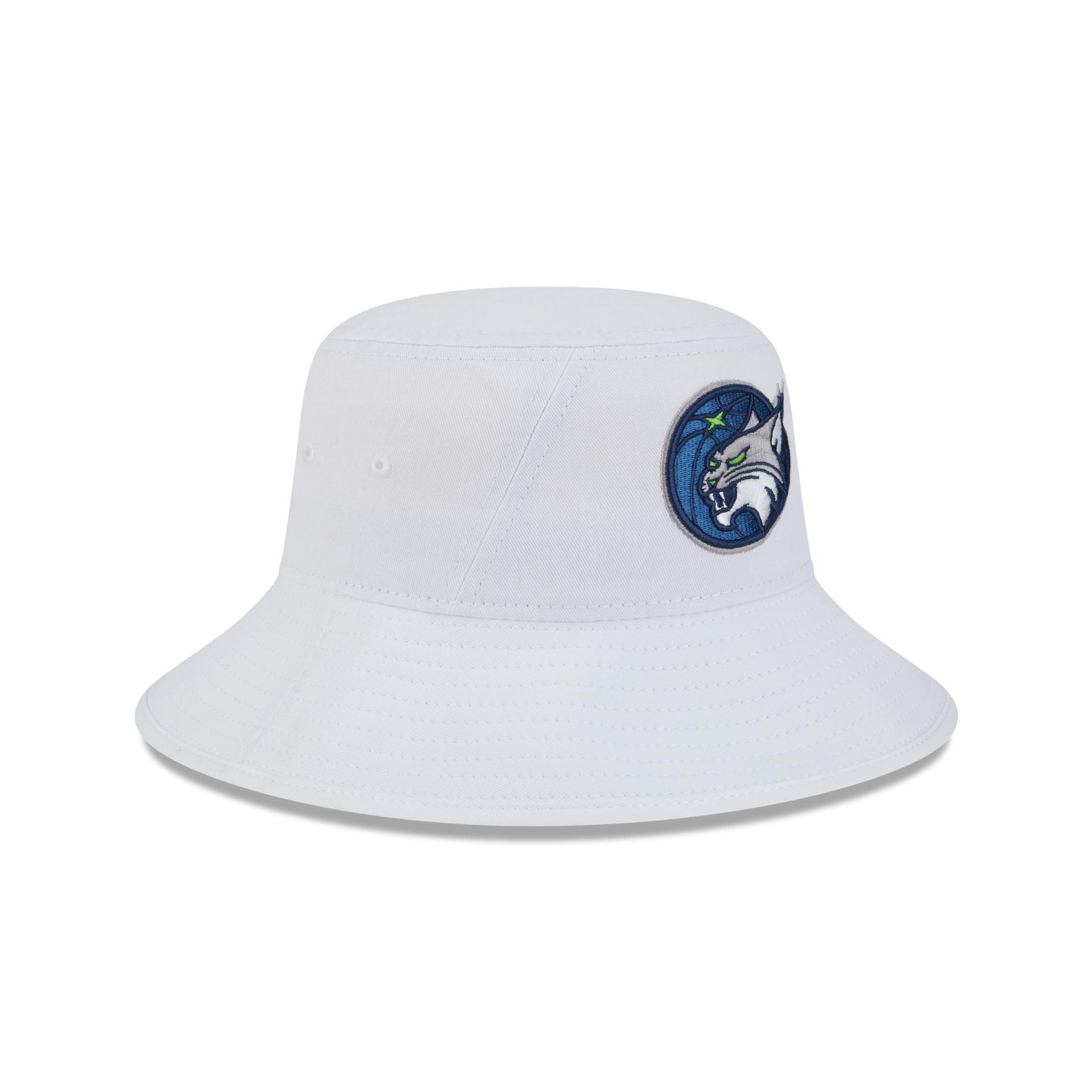 Indiana Fever Optic White Bucket Hat Male Product Image