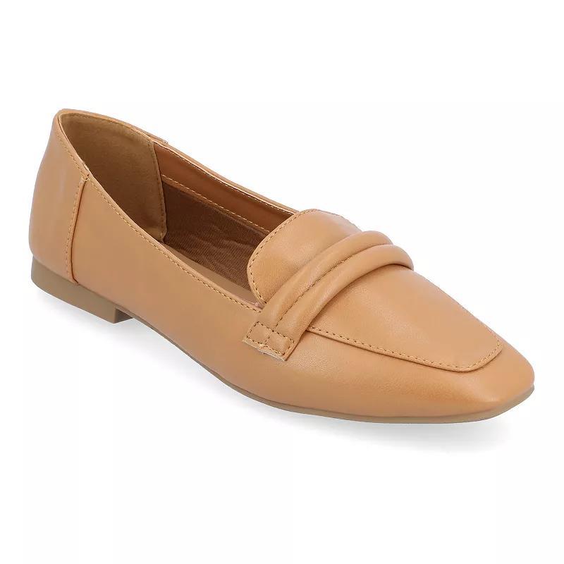 Journee Collection Tru Comfort Foam Vidoree Womens Loafers Med Brown Product Image