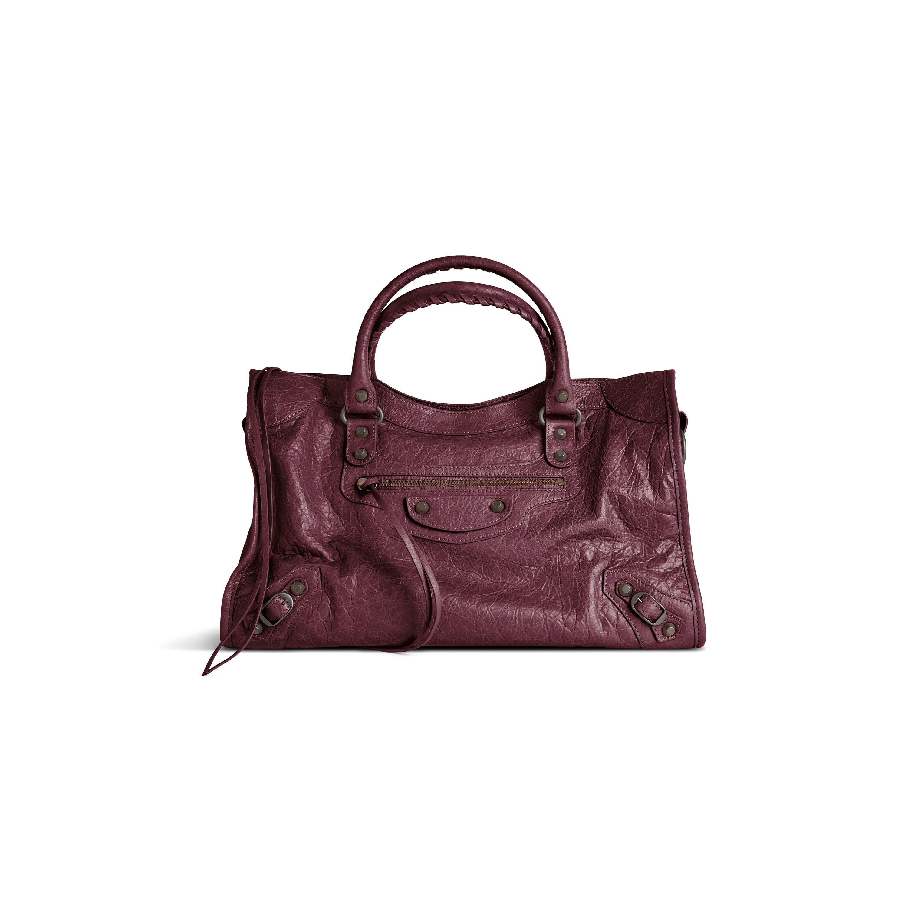 Women's Le City Medium Bag  in Dark Burgundy Product Image