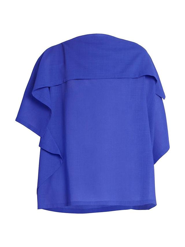 Womens Square Over Wool-Blend Top Product Image