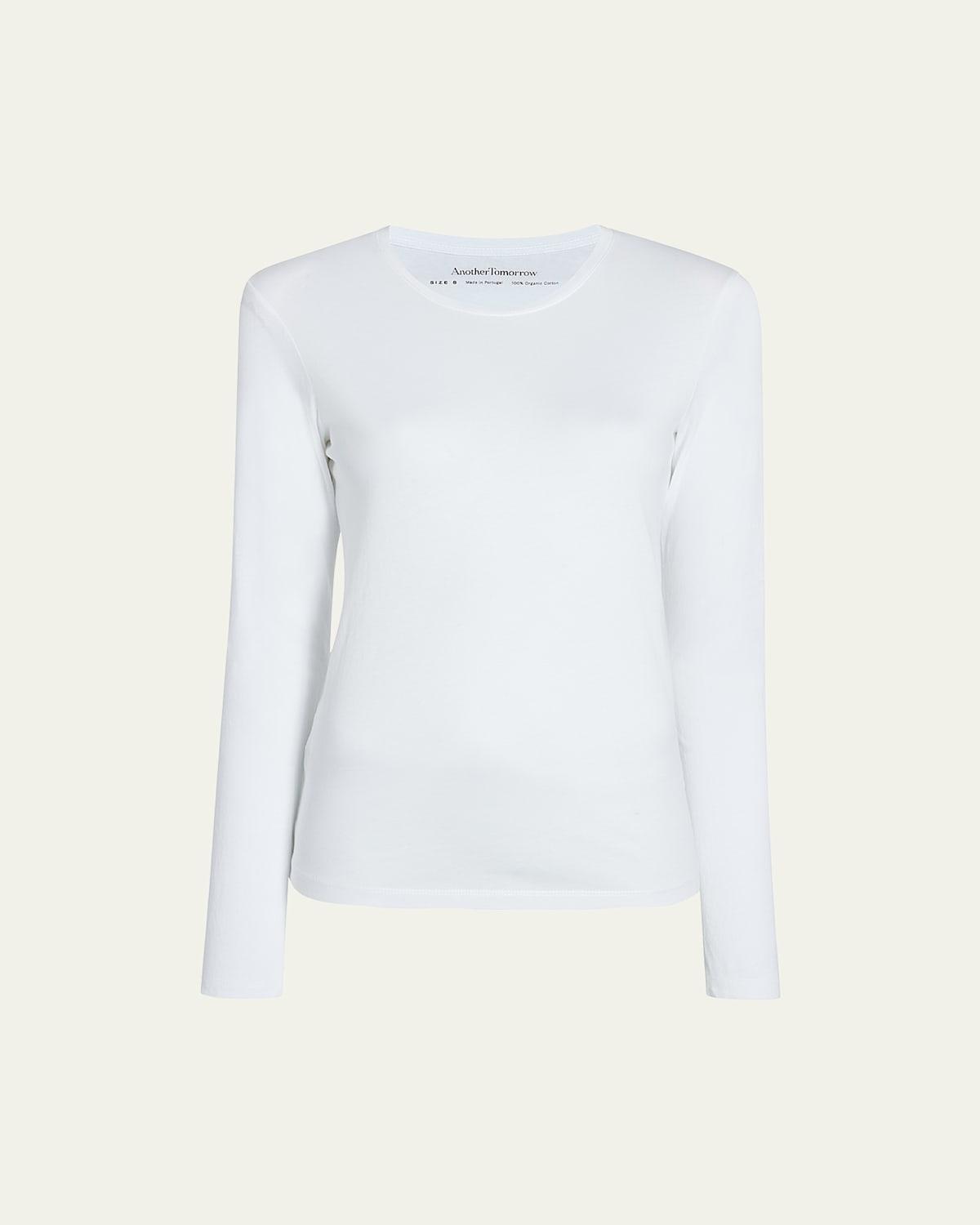 Womens Cotton Long-Sleeve T-Shirt Product Image