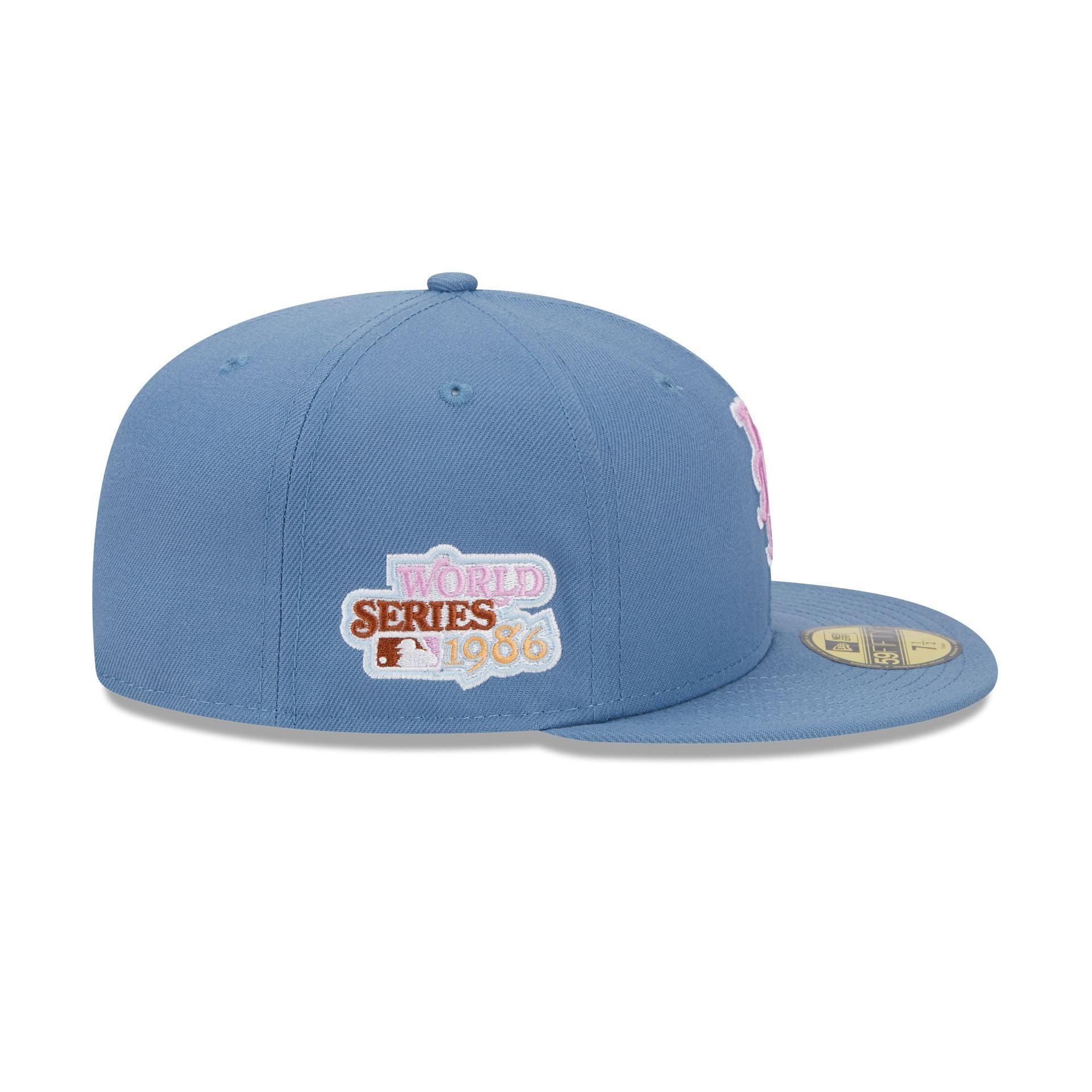 New York Mets Color Pack Faded Blue 59FIFTY Fitted Hat Male Product Image