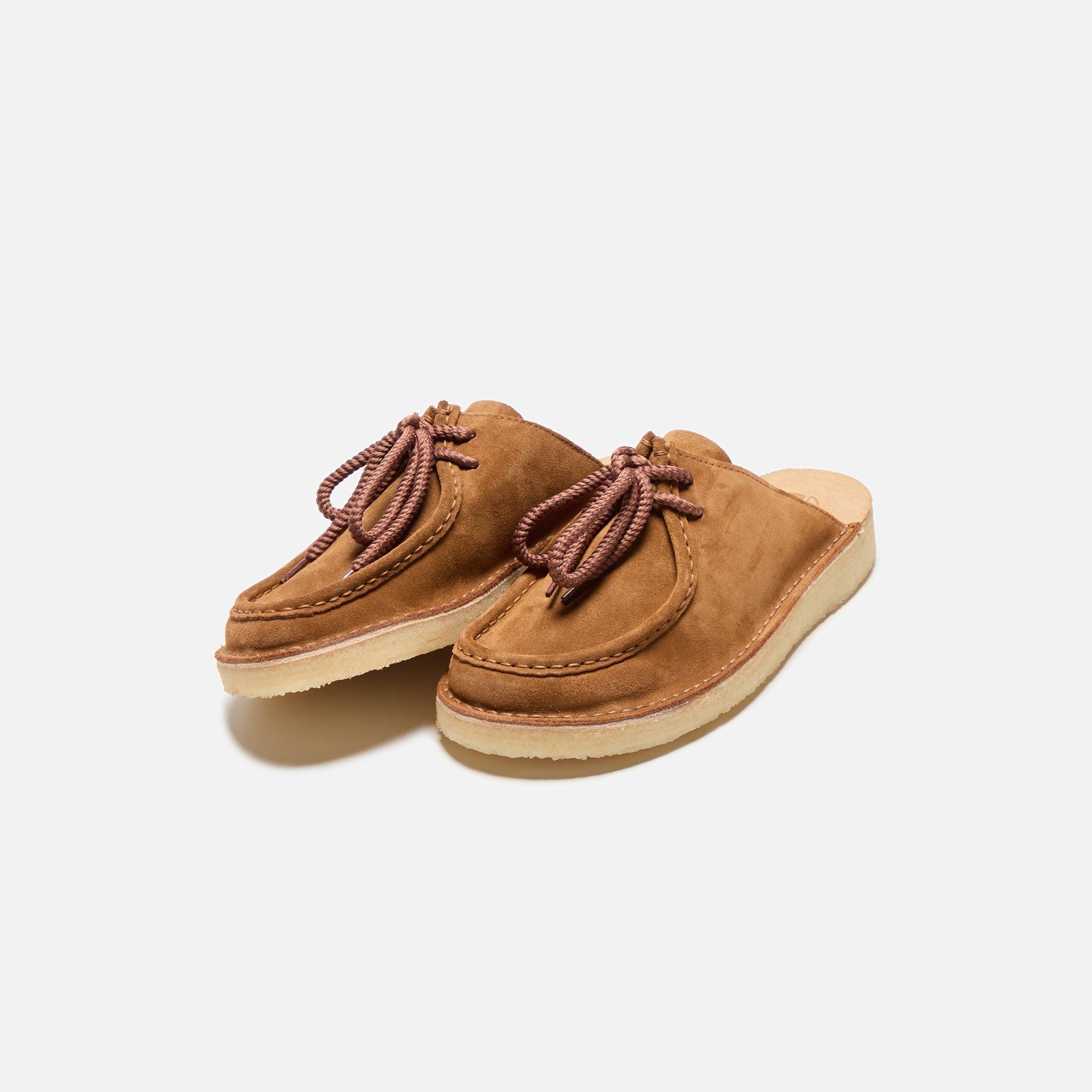 Clarks Desert Nomad Mule - Cola Suede Male Product Image