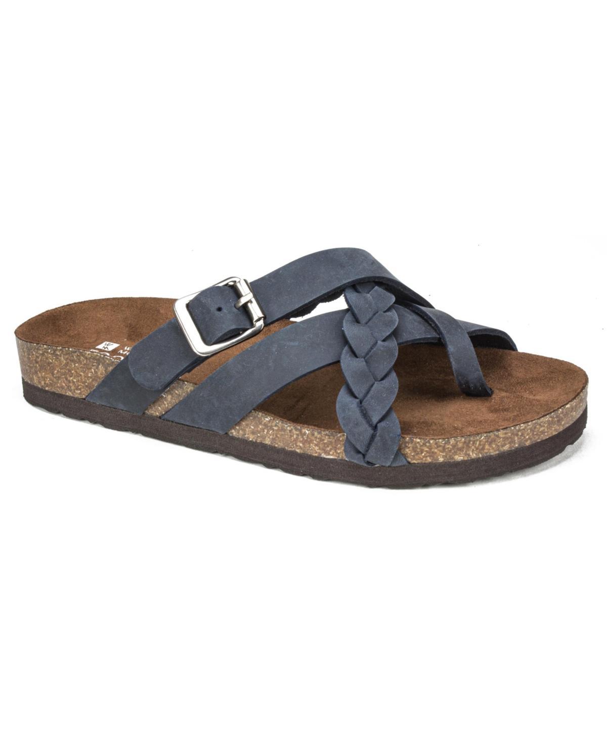 Womens White Mountain Harrington Footbed Slide Sandals Product Image