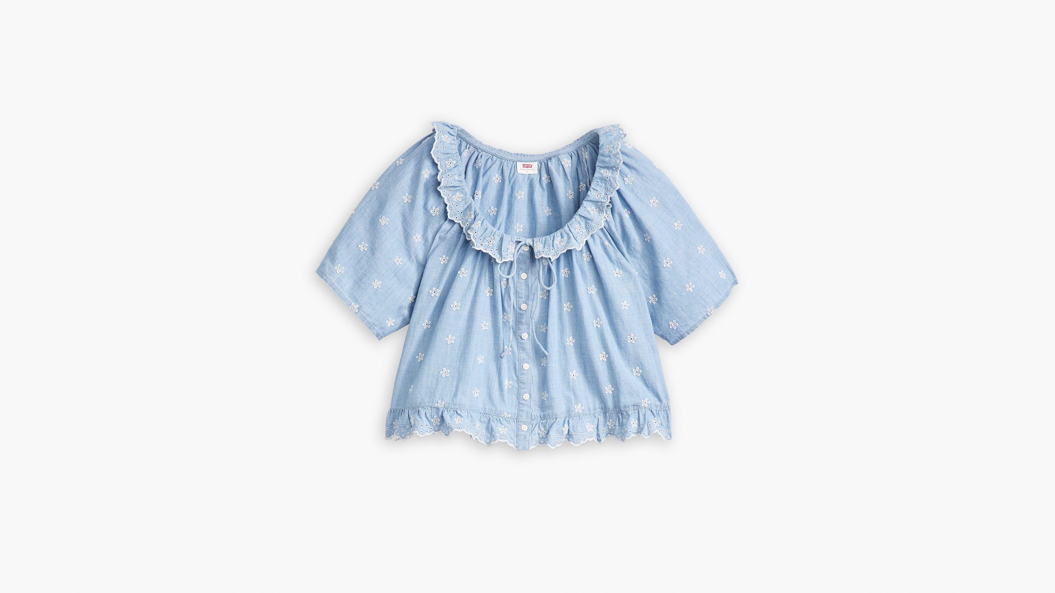 Lyka Short Sleeve Blouse Product Image