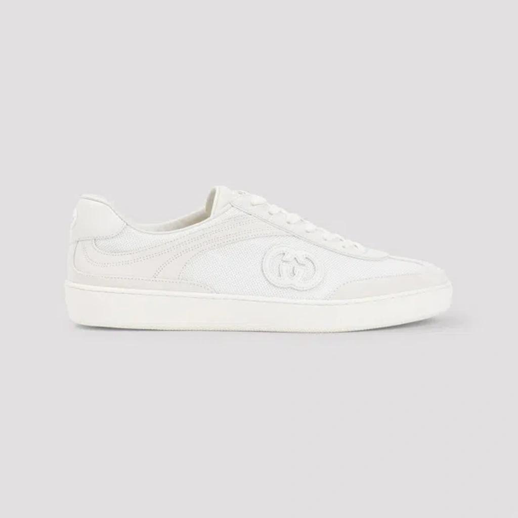 GUCCI Interlocking G Sneakers In Off-white Product Image