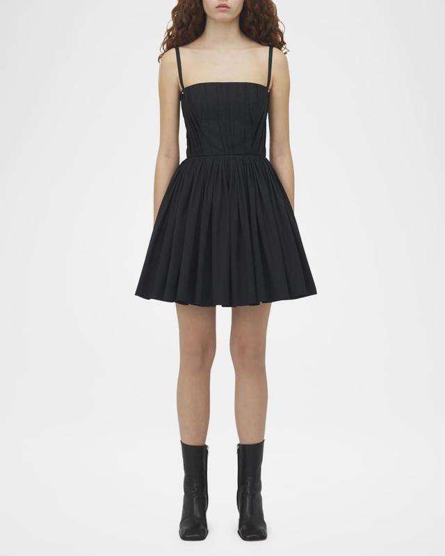 Gathered A-Line Mini Dress Product Image