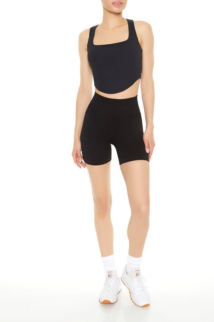 Active Uplift Scrunch Seamless Biker Shorts | Forever 21 Product Image