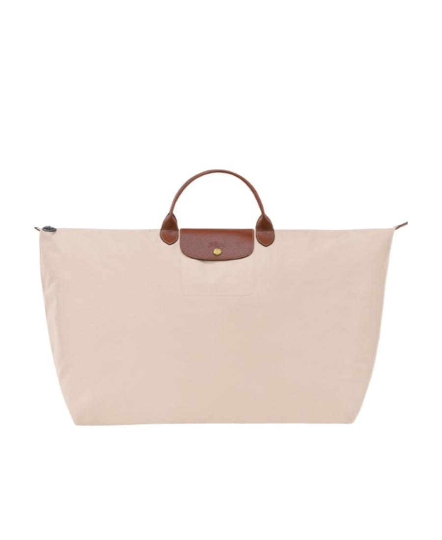 LONGCHAMP Le Pliage Original Canvas Bag In Beige Product Image