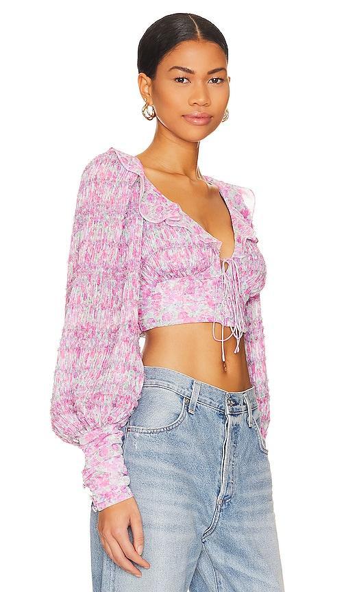 For Love & Lemons Saylor Blouse Size XS. Product Image