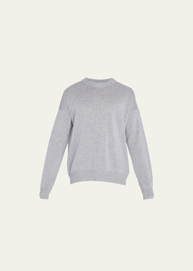 Mens Basic Cashmere Sweater Product Image