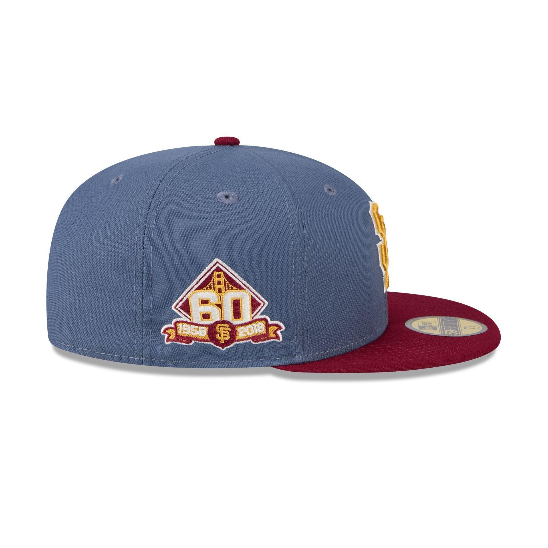 San Francisco Giants Deep Blue 59FIFTY Fitted Hat Male Product Image