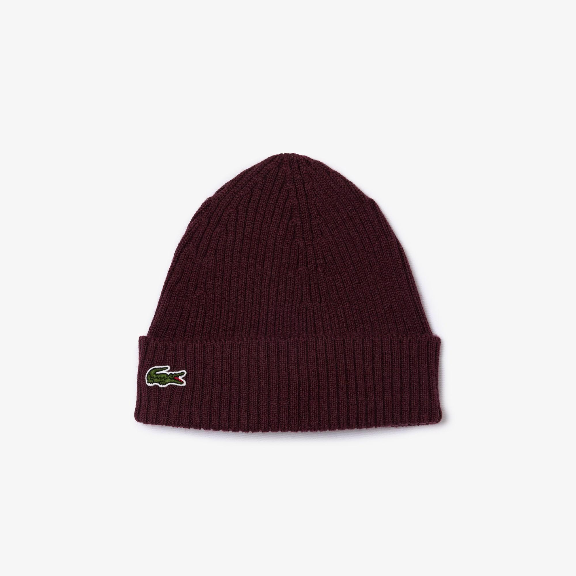 Rib Knit Brushed Wool Beanie Product Image